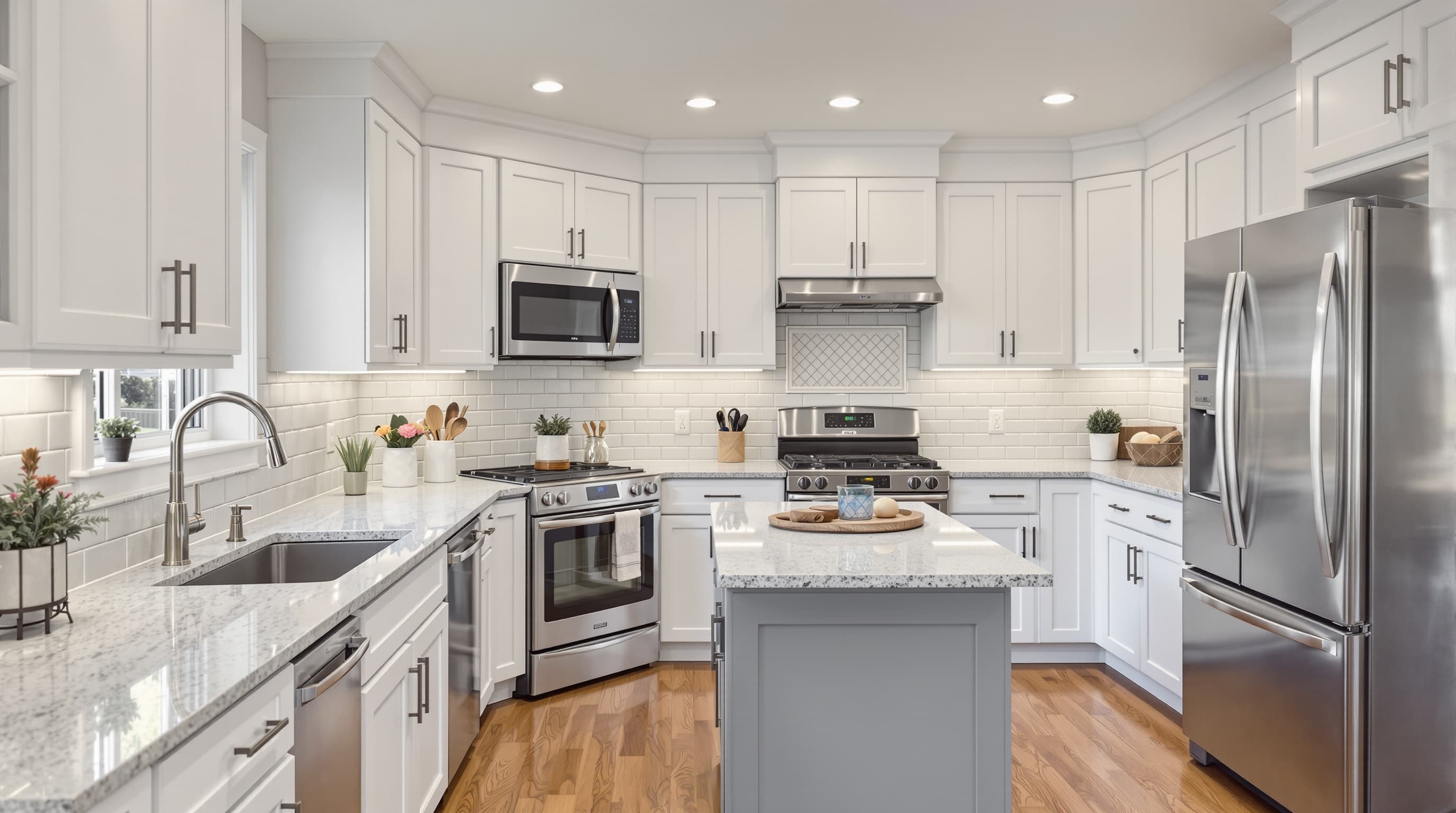 Completed kitchen remodel